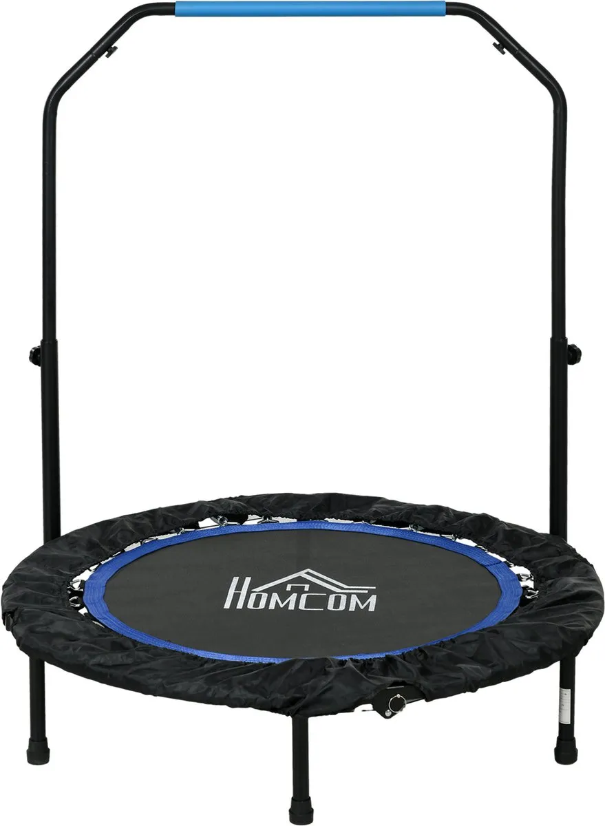 ECTEATOY Fitness Trampoline 102cm Blauw - 150kg