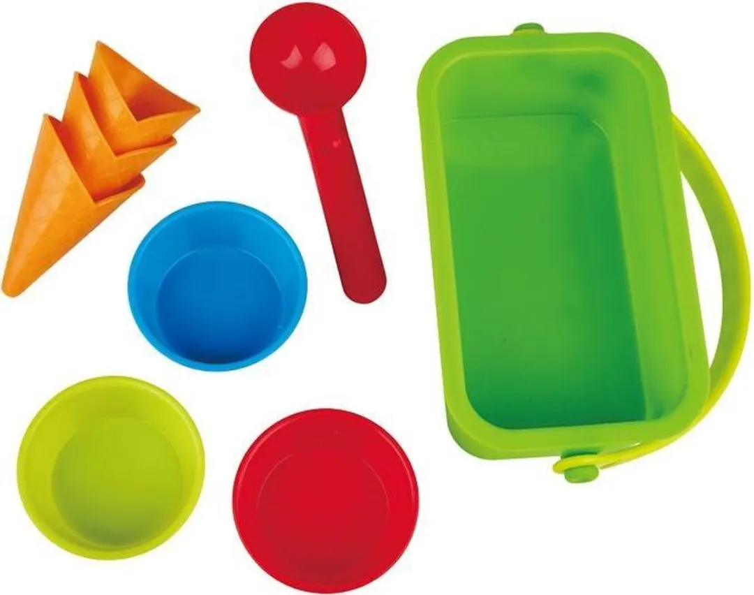 Hape Zandvormen IJswinkel - Geel - afbeelding 2 van 6
