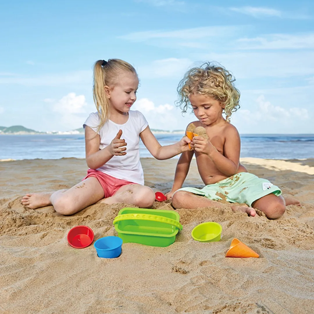 Hape Zandvormen IJswinkel - Geel - afbeelding 5 van 6