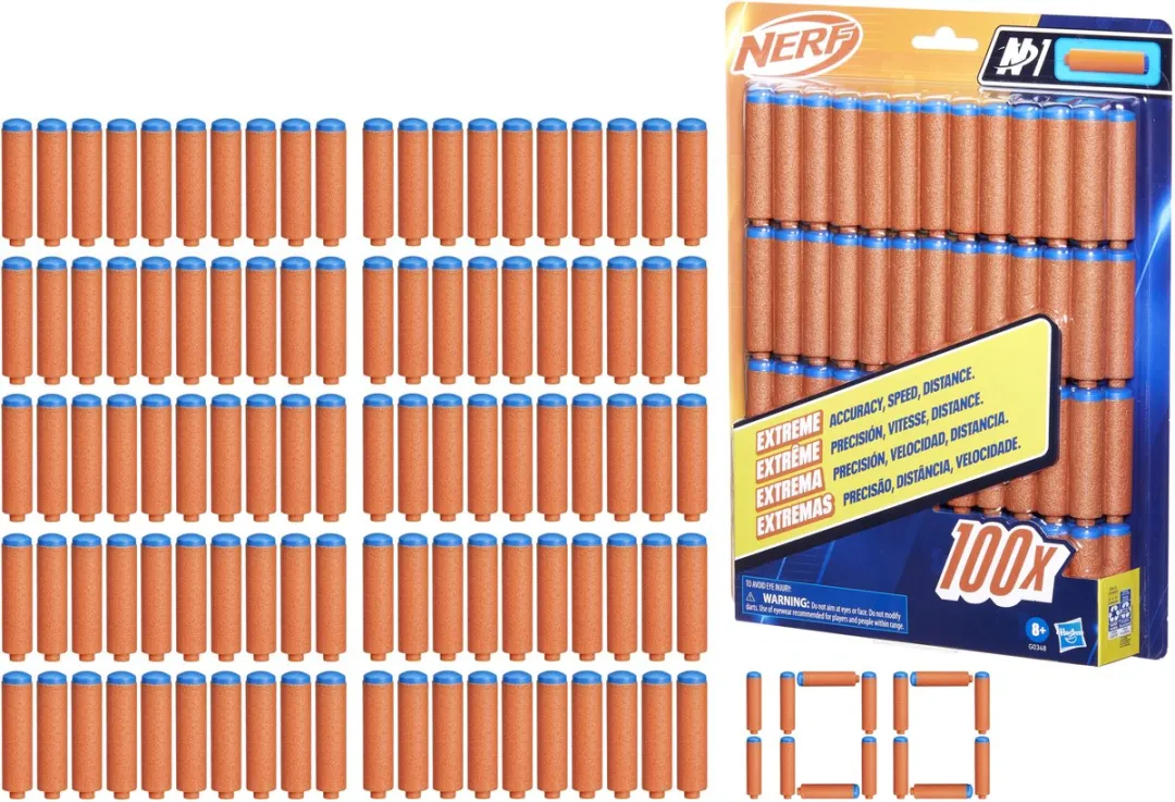 Nerf N Series N1-darts 100 Stuks