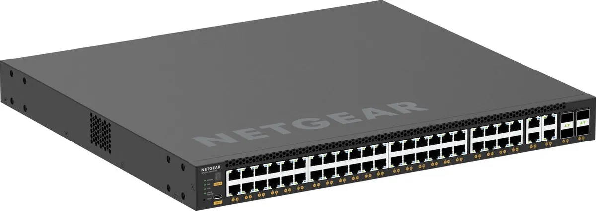 Netgear M4350-44M4X4V Managed Switch 48x PoE 2.5G - 500Gbps