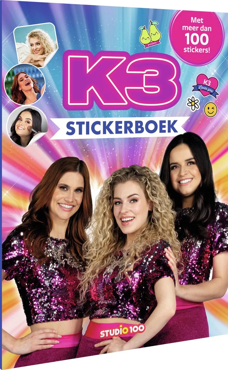 K3 Stickerboek Vleugels - 100+ Stickers