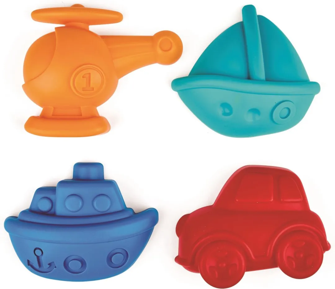 Hape Zandvormen Voertuigen Multikleur