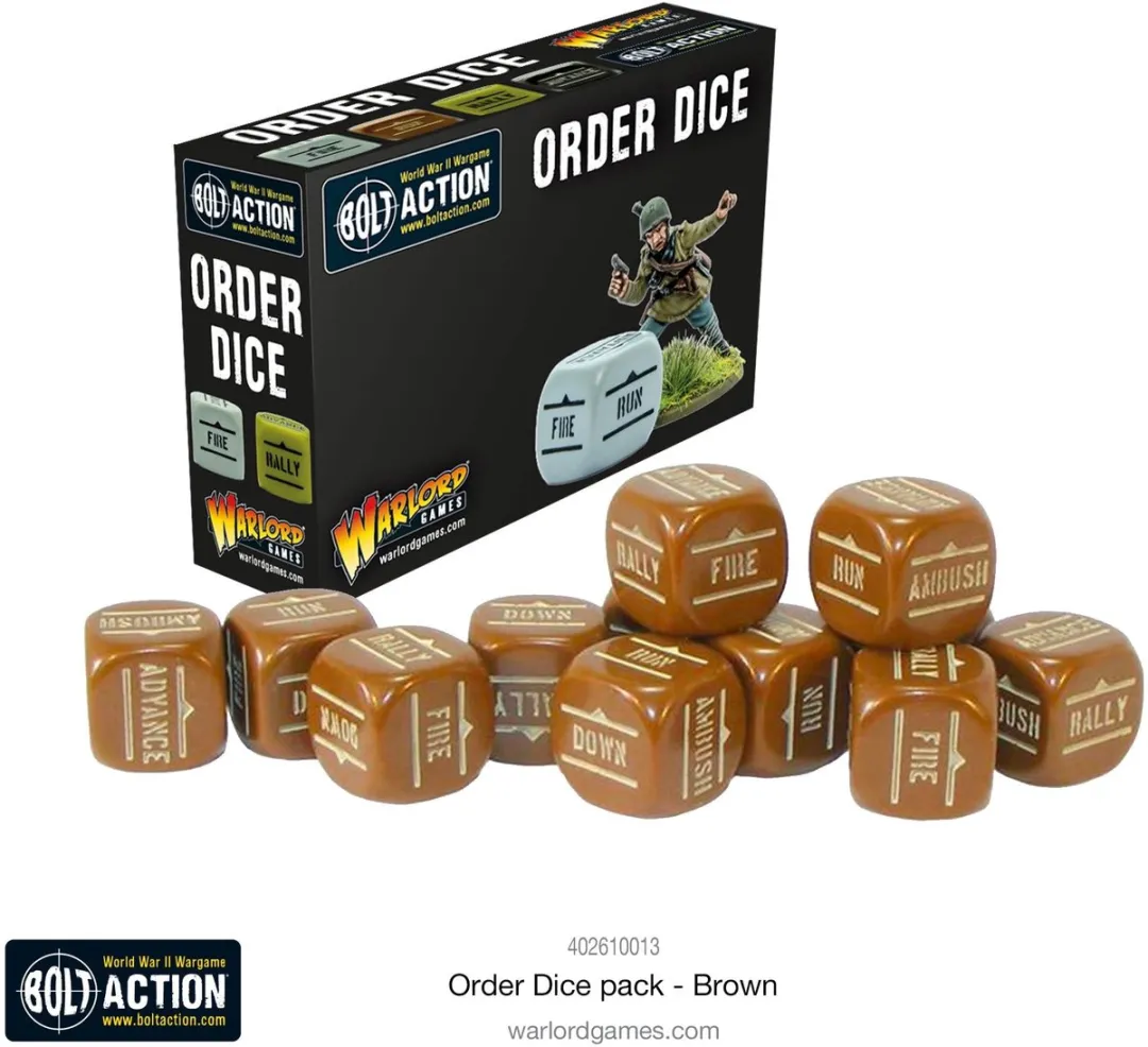 Warlord Games Order Dice Pack