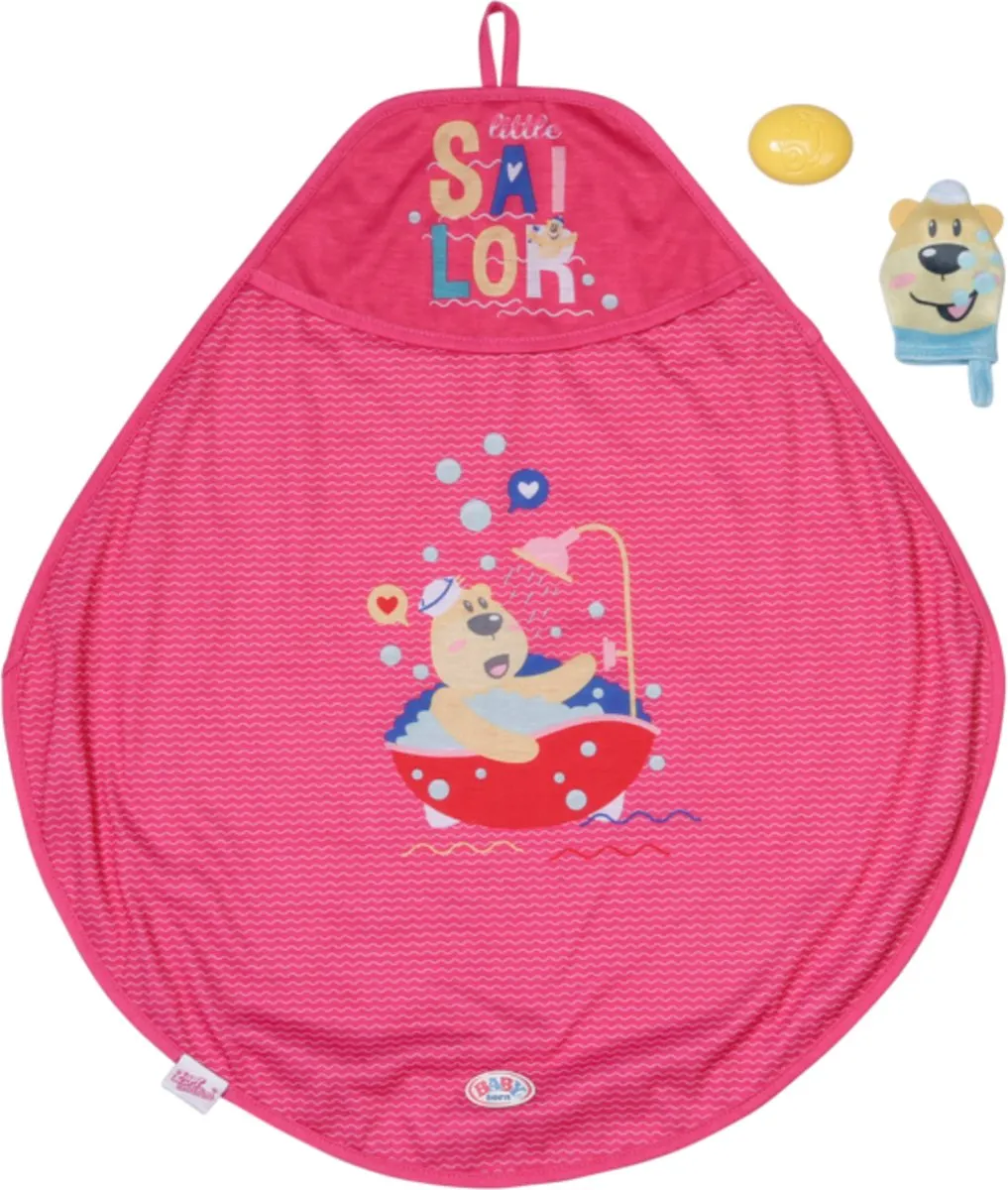 Baby Born 830635 Badhanddoekset - Roze