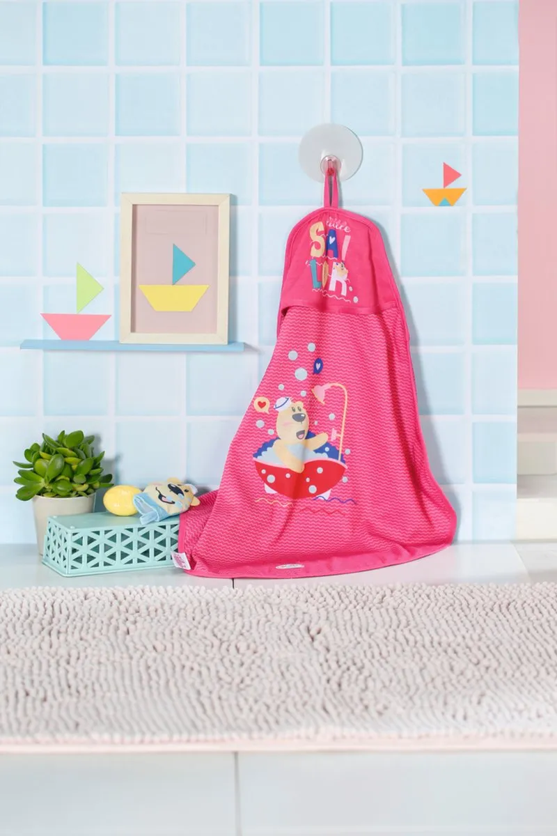 Baby Born 830635 Badhanddoekset - Roze