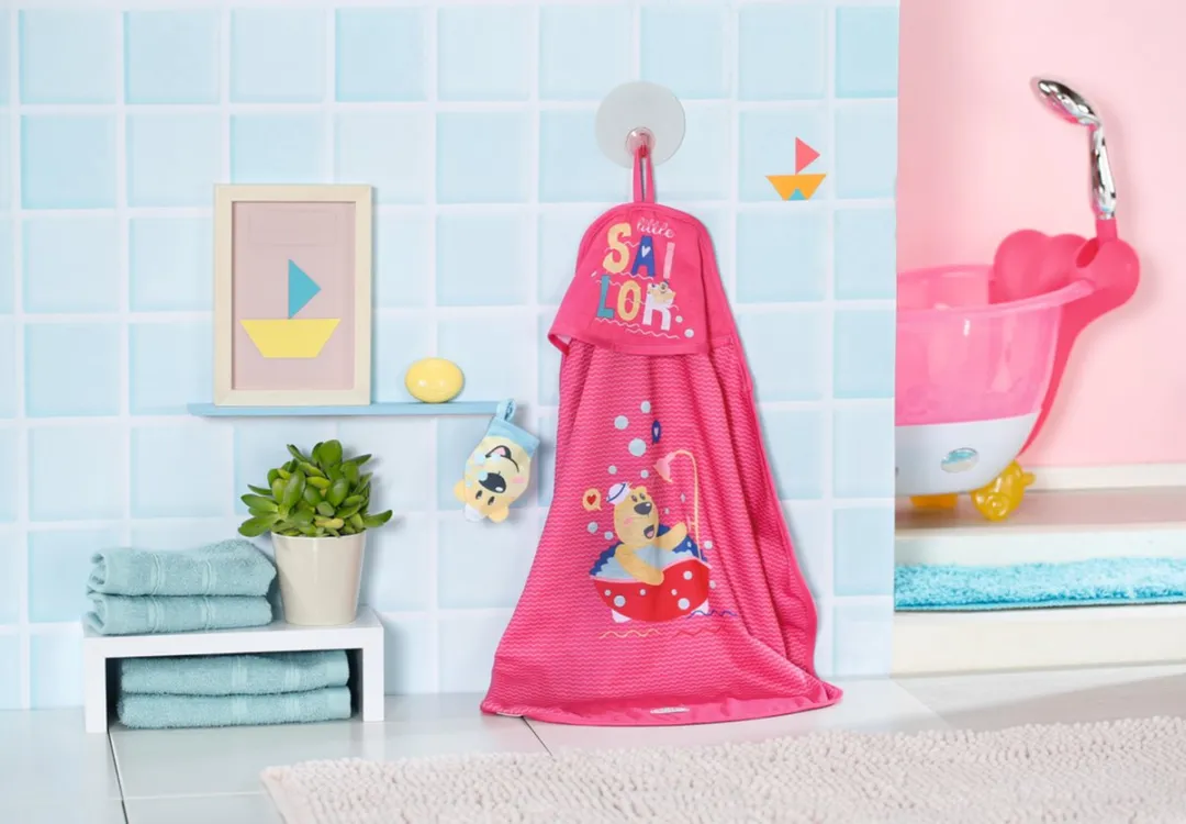 Baby Born 830635 Badhanddoekset - Roze