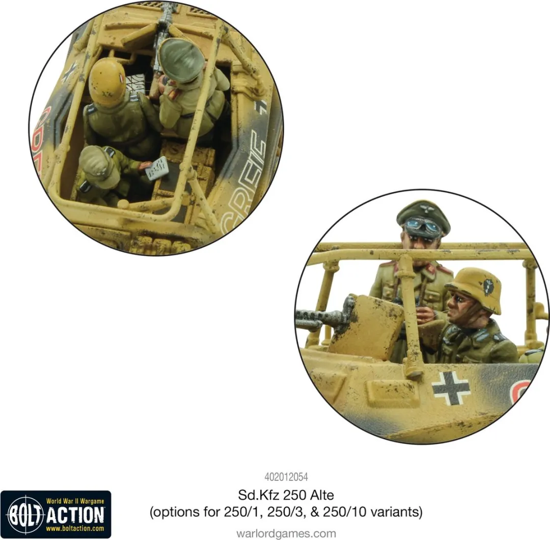 Warlord Games Sd.Kfz 250 Alte Half-Track 402012054