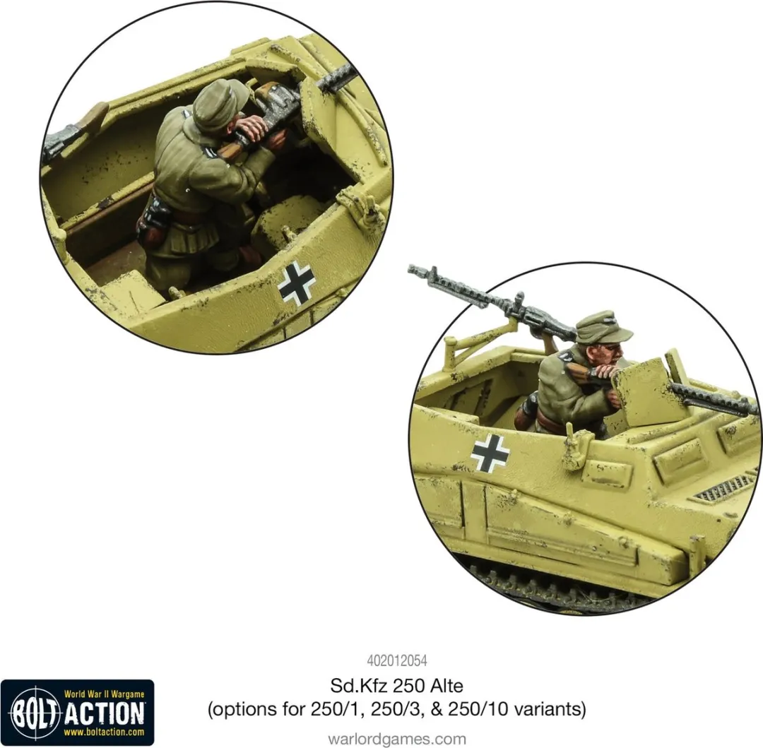 Warlord Games Sd.Kfz 250 Alte Half-Track 402012054