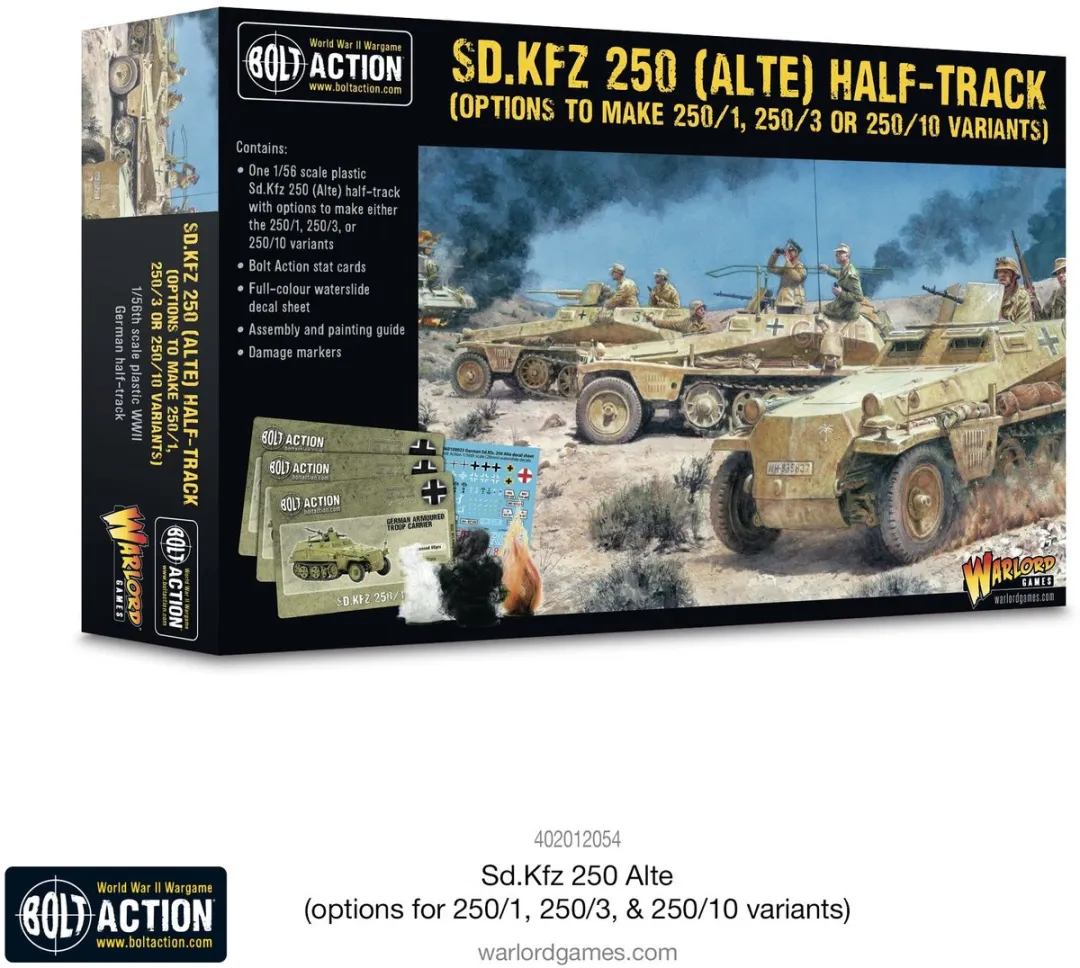 Warlord Games Sd.Kfz 250 Alte Half-Track 402012054