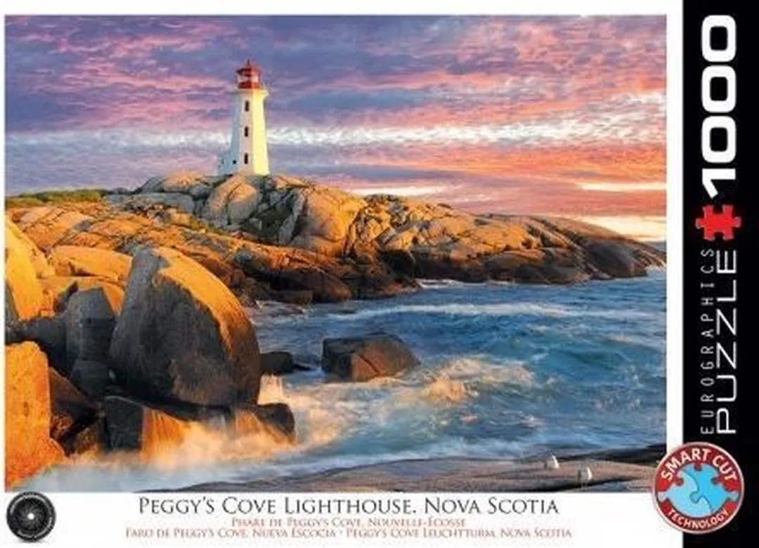 Eurographics Peggy’s Cove Lighthouse Legpuzzel 1000 Stuks - 68x48cm