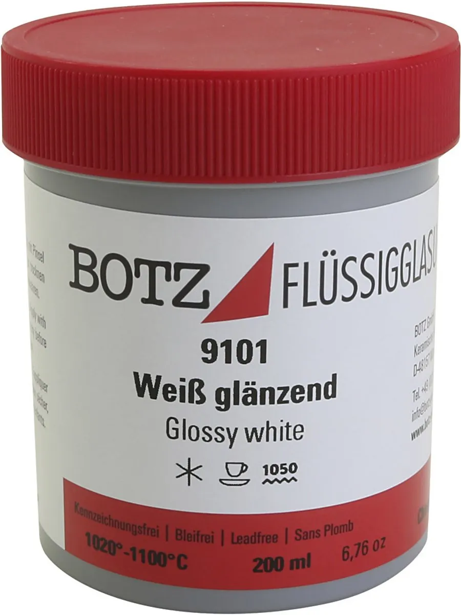 Creativ Company Witte Klei Glazuur 200ml