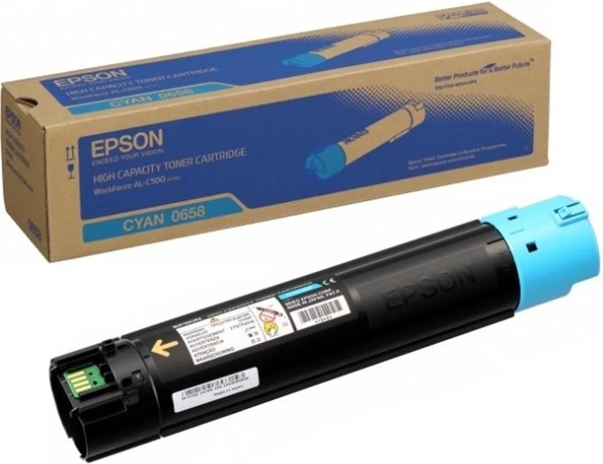Epson AL-C500 Cyaan Toner - 13.7K