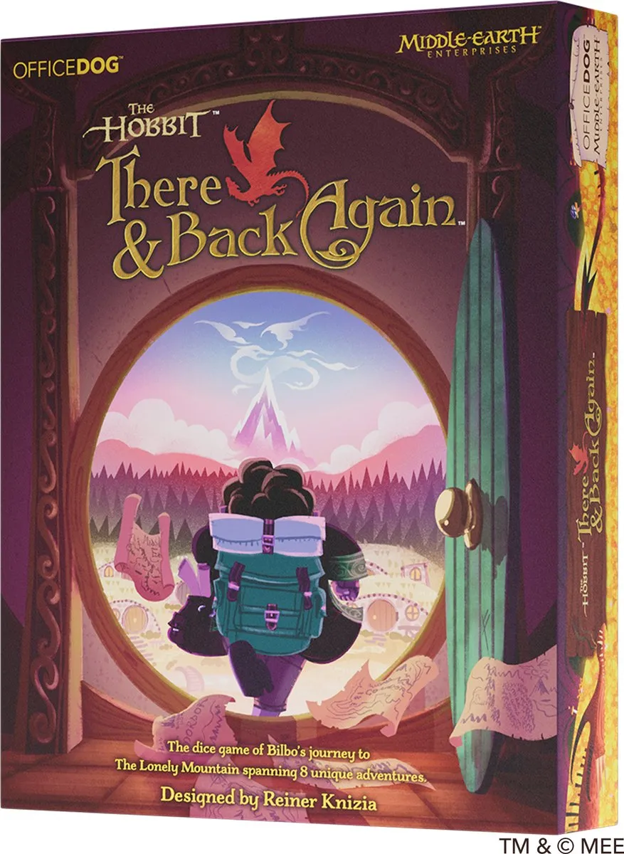 Asmodee The Hobbit There and Back Again Bordspel - 1-4 Spelers