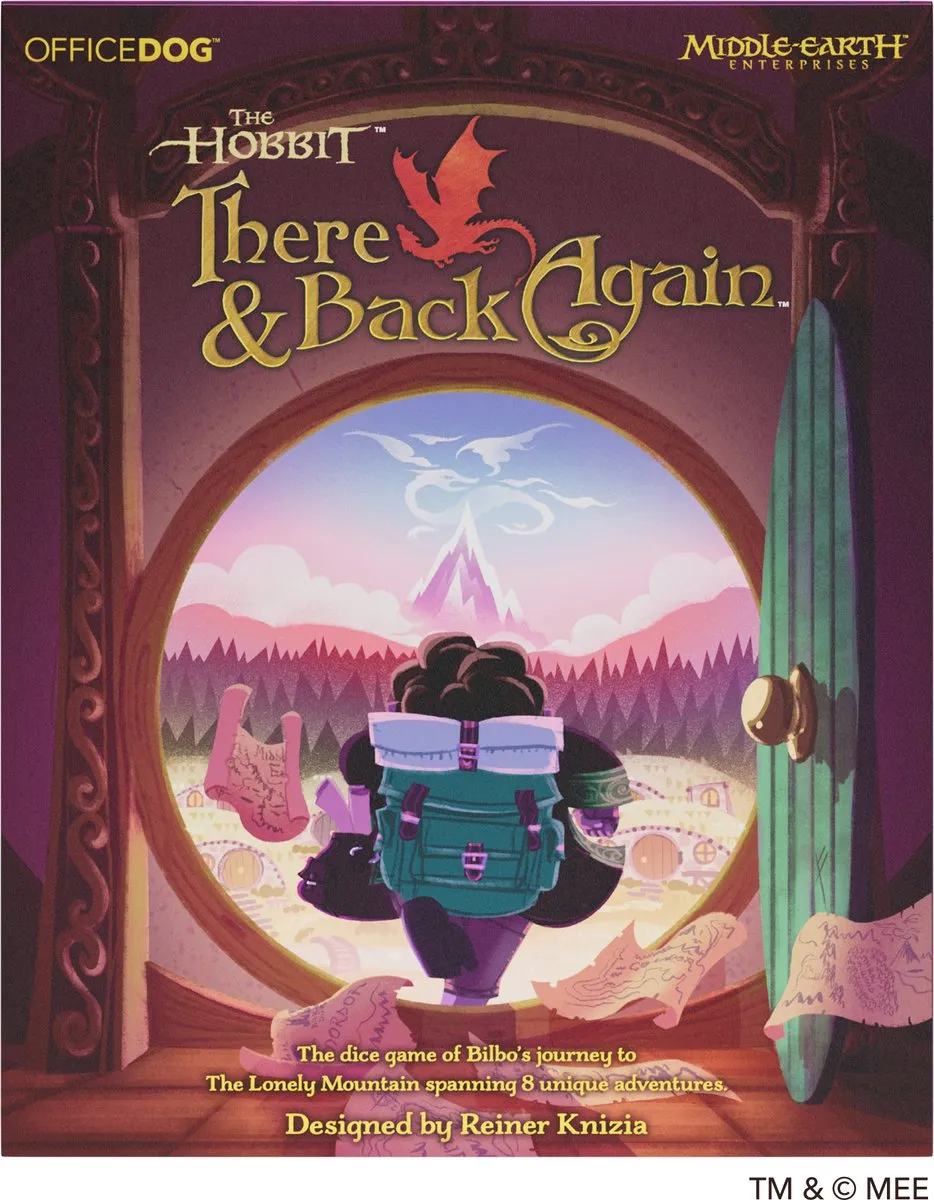 Asmodee The Hobbit There and Back Again Bordspel - 1-4 Spelers
