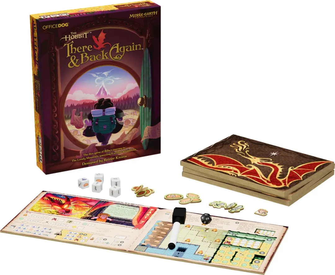 Asmodee The Hobbit There and Back Again Bordspel - 1-4 Spelers