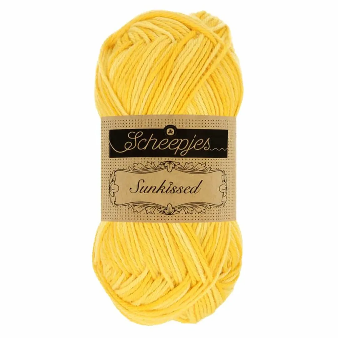 Scheepjes Sunkissed Garen 50g - Noonday Sun Geel