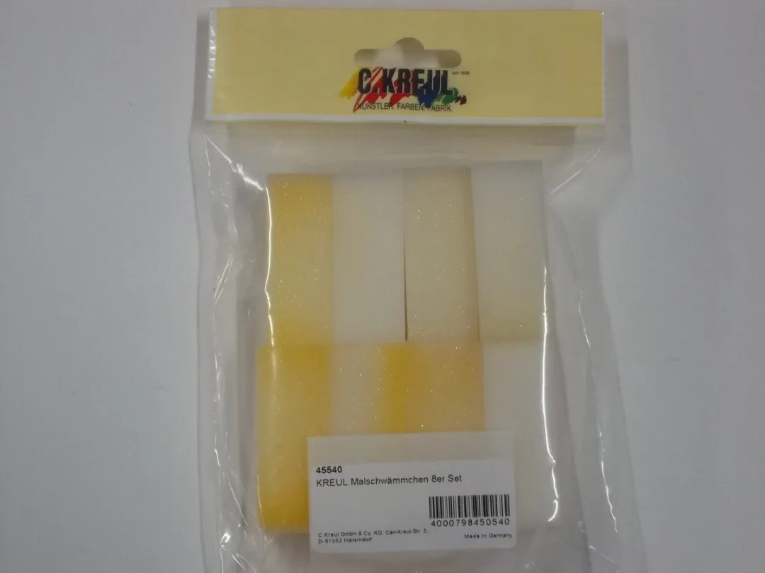 Kreul Verfspons Set - 8 Stuks - afbeelding 2 van 2