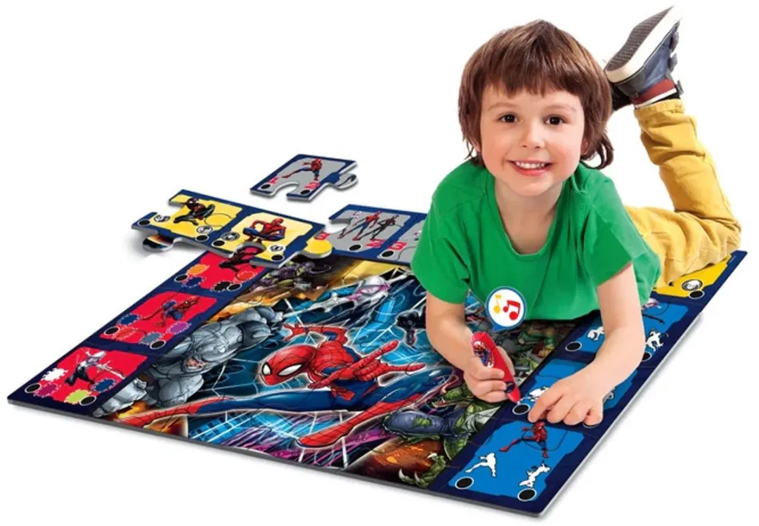 Spider-Man Interactieve Puzzel 24 Stuks - Clementoni