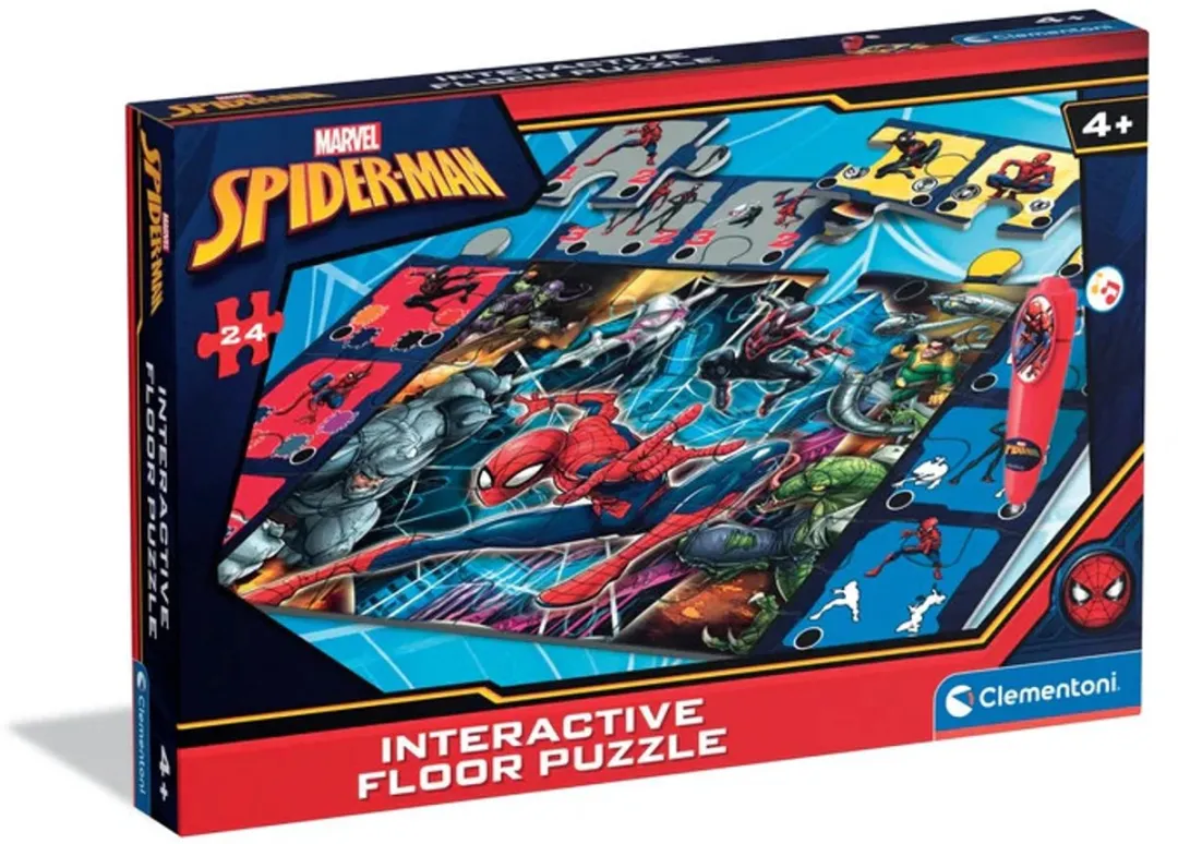 Spider-Man Interactieve Puzzel 24 Stuks