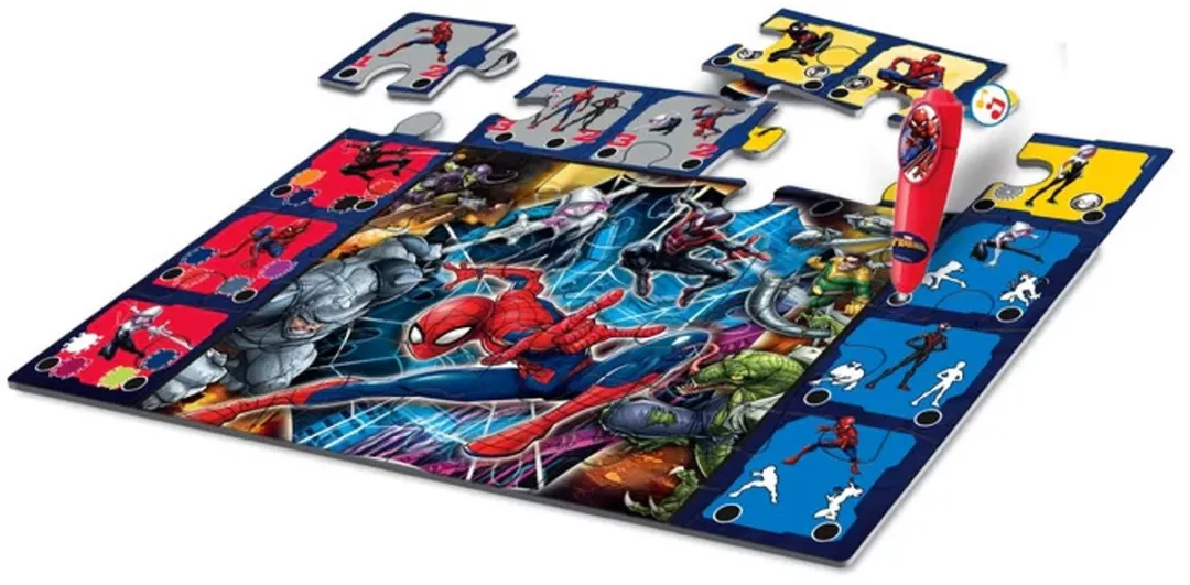 Spider-Man Interactieve Puzzel 24 Stuks - Clementoni