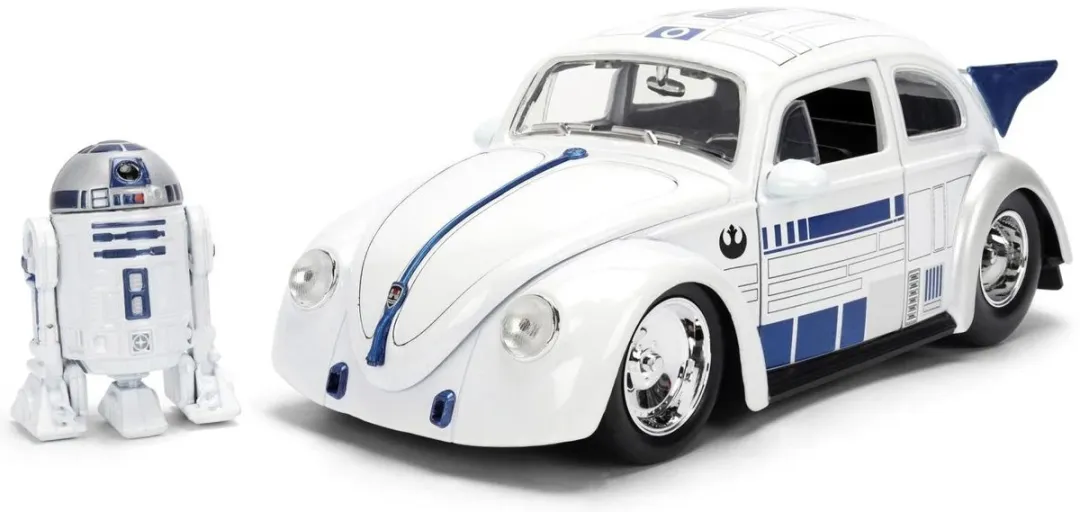 Jada Toys Star Wars R2-D2 & VW Drag Beetle Diecast 1:24