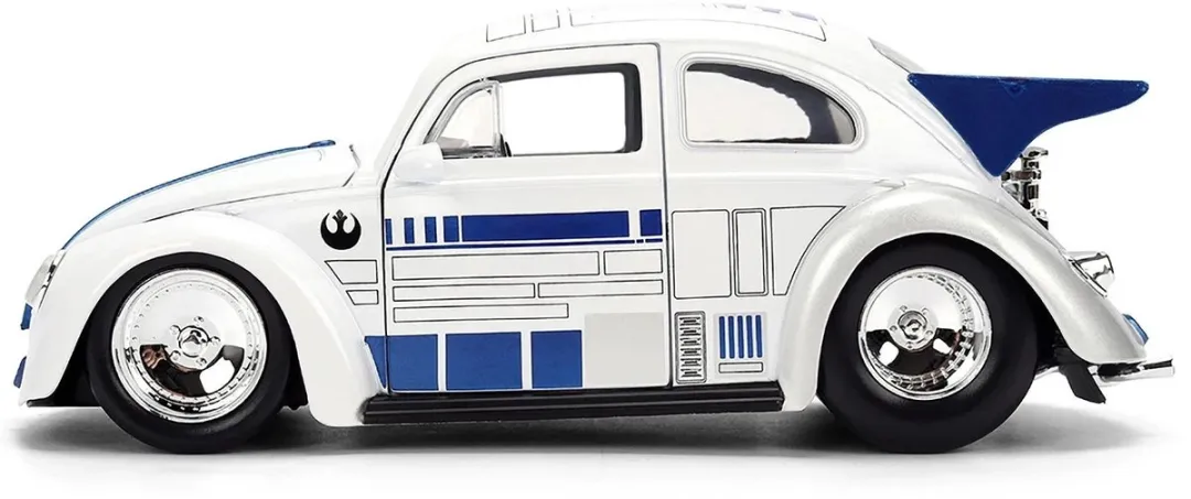 Jada Toys Star Wars R2-D2 & VW Drag Beetle Diecast 1:24 - Multi