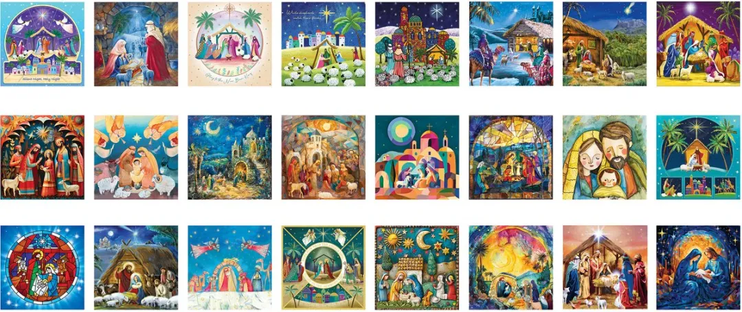 Eurographics Adventskalender Kerststal Macneil Studio 1200 Stuks - Meerkleurig