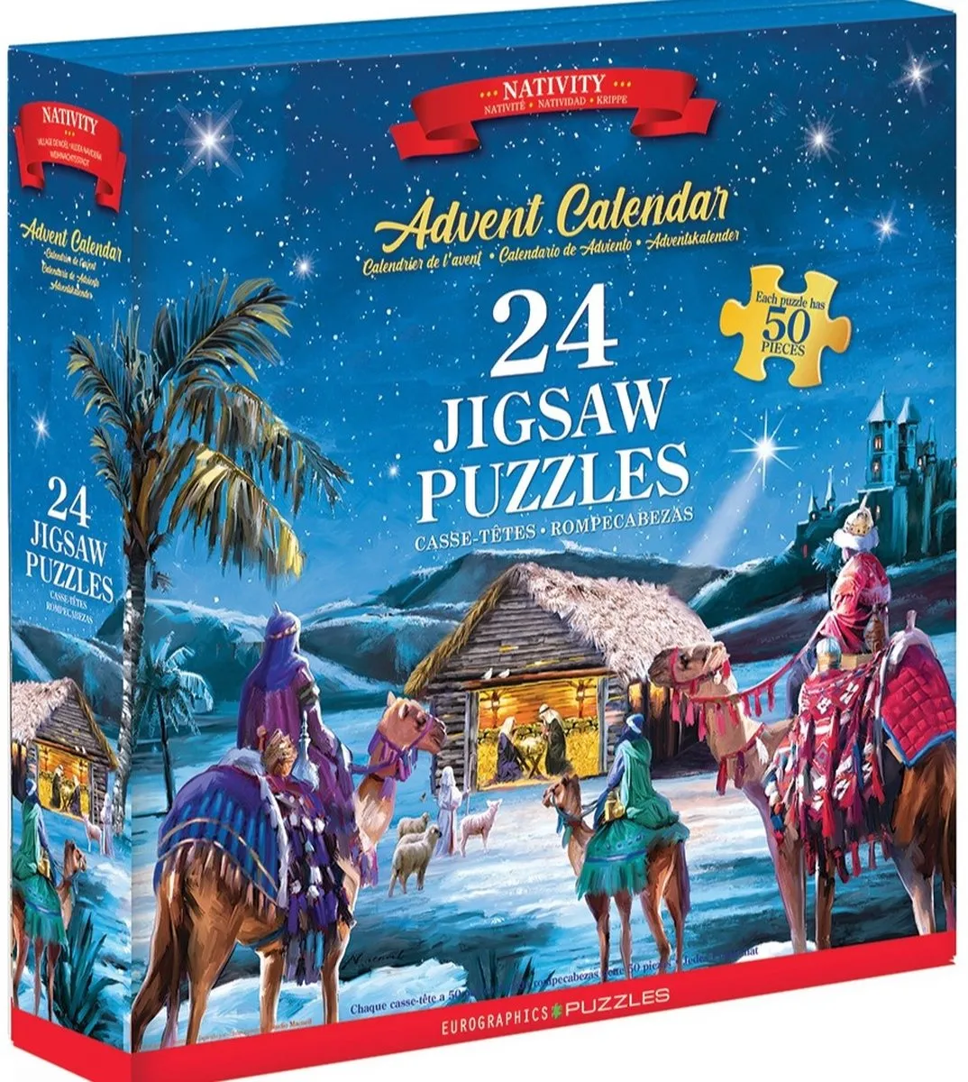 Eurographics Adventskalender Kerststal Macneil Studio 1200 Stuks