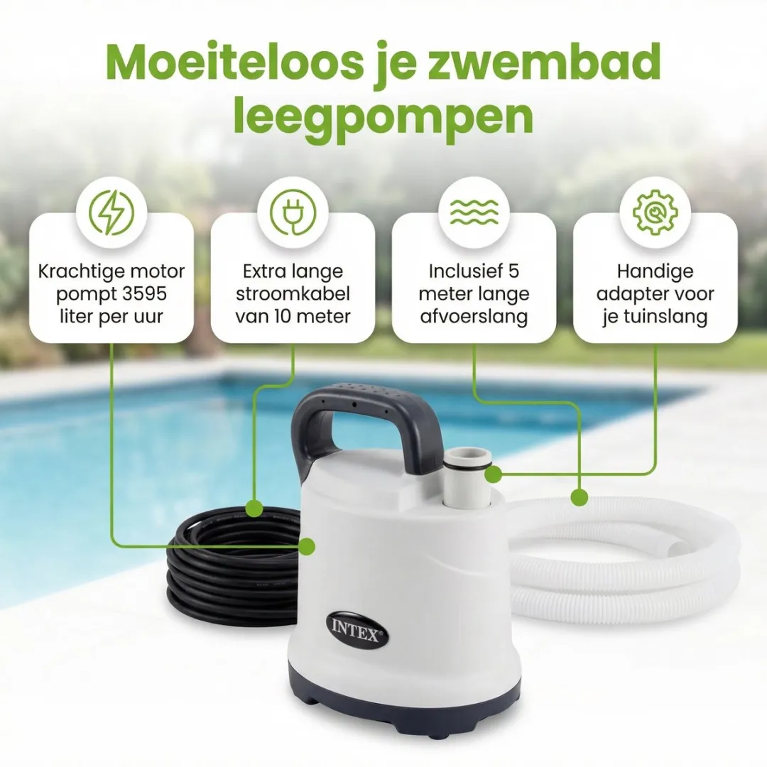 Intex Easy Set Accessoirepakket 28122GN - 6-delig - Blauw