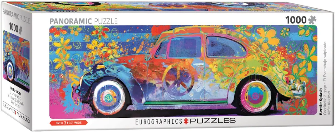 Eurographics Volkswagen Beetle Splash Legpuzzel 1000 Stuks