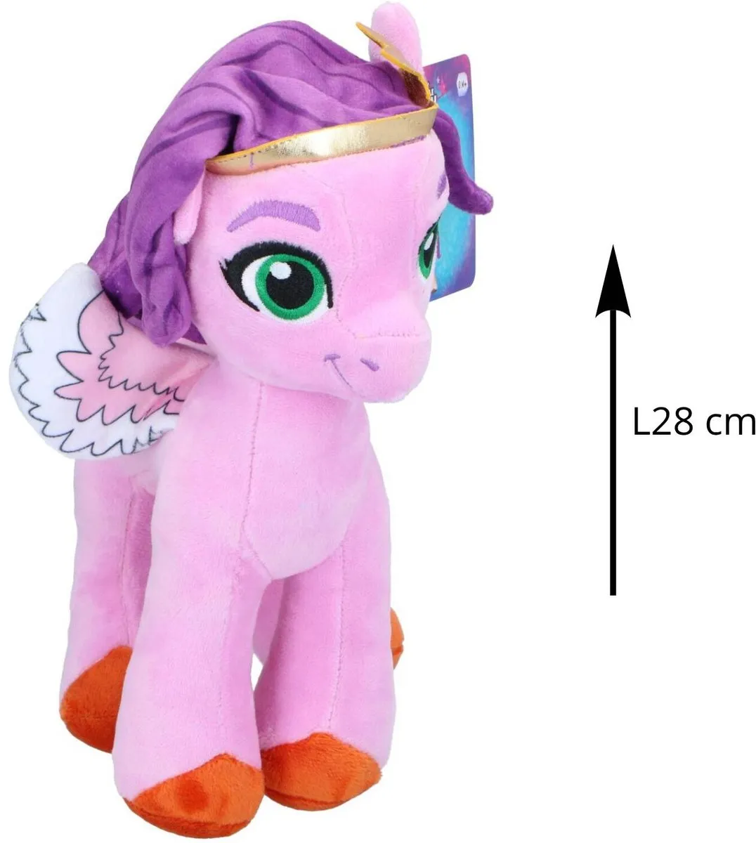 Hasbro My Little Pony Izzy Moonbow Knuffel 28cm - Roze