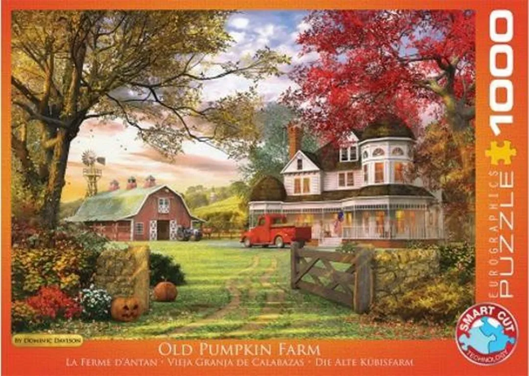 Eurographics Oude Pompoen Boerderij Legpuzzel 1000 Stuks - MPN eu6000-0694