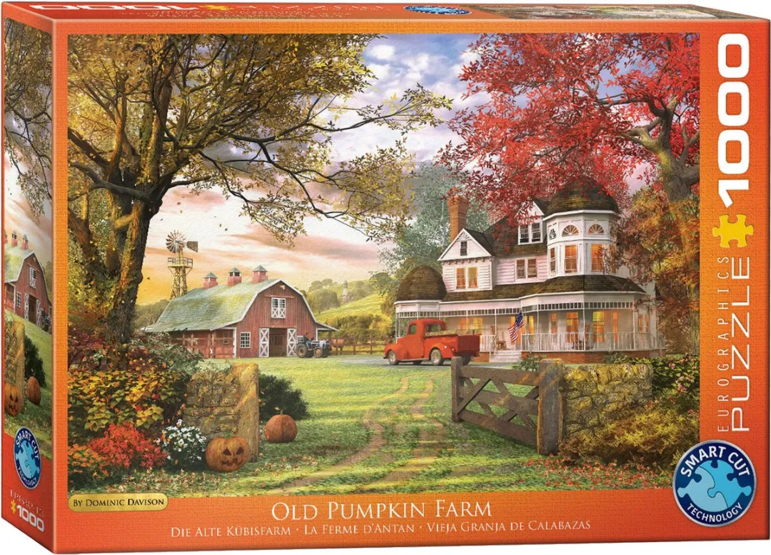 Eurographics Oude Pompoen Boerderij Legpuzzel 1000 Stuks - MPN eu6000-0694