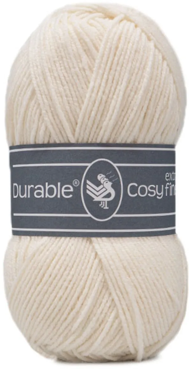 Durable Cosy Extra Fine Garen 326 Ivory