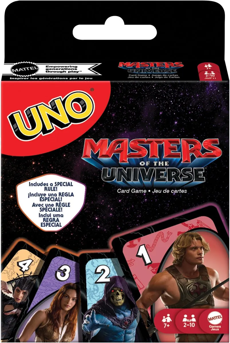 Mattel UNO Masters of the Universe Kaartspel - 2026 Movie - 2-6 Spelers