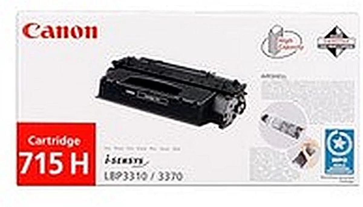 Canon 715H Tonercartridge Zwart - 7000 pagina's