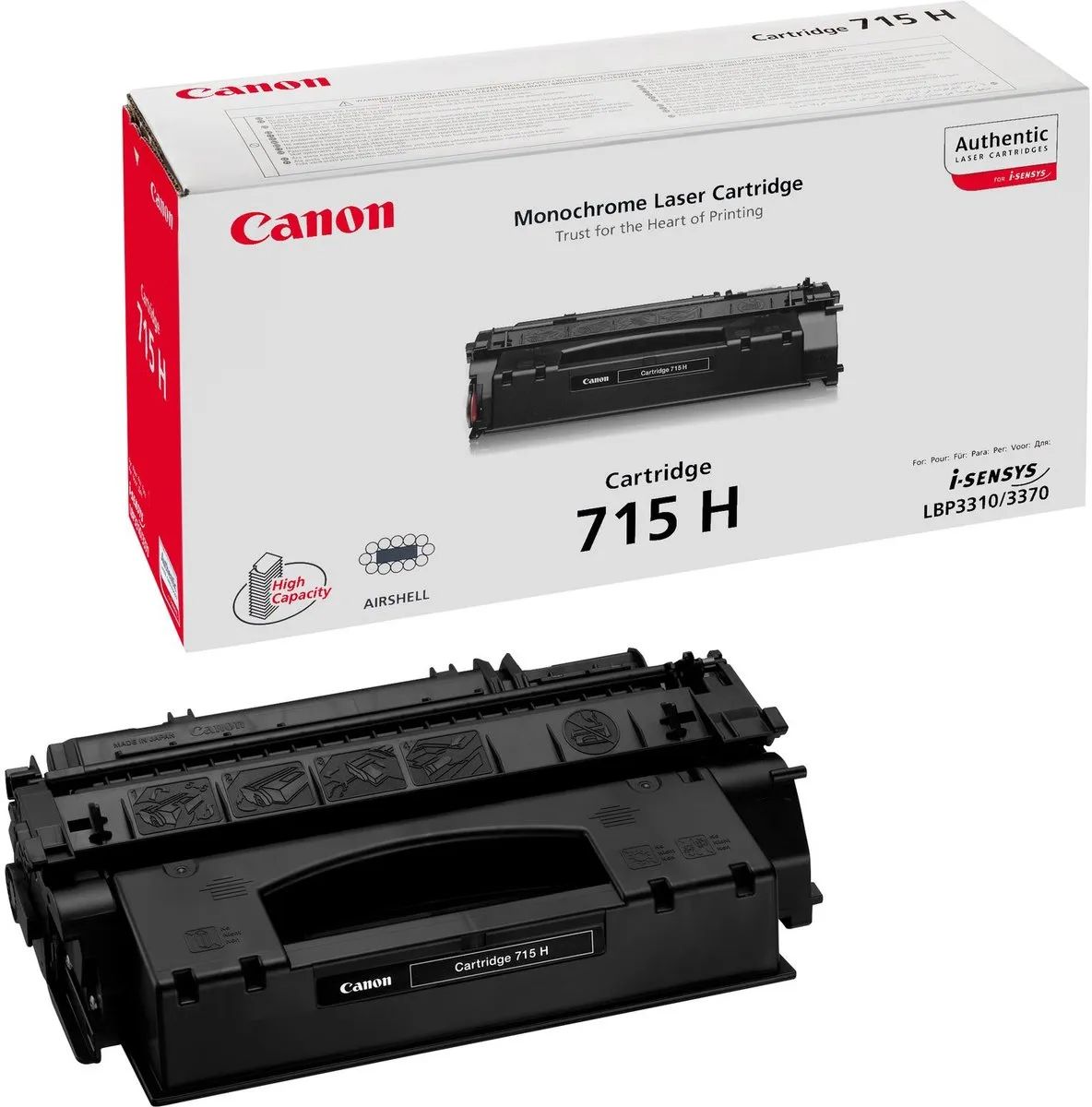 Canon 715H Tonercartridge Zwart