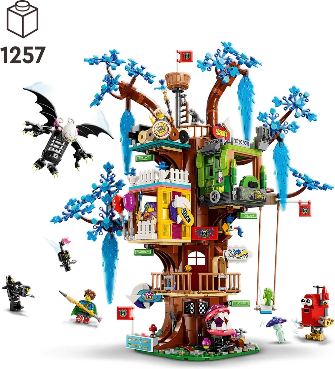 LEGO DREAMZzz Fantastische Boomhut 71461 - 1257 Stukken - 3 Minifiguren - afbeelding 4 van 6