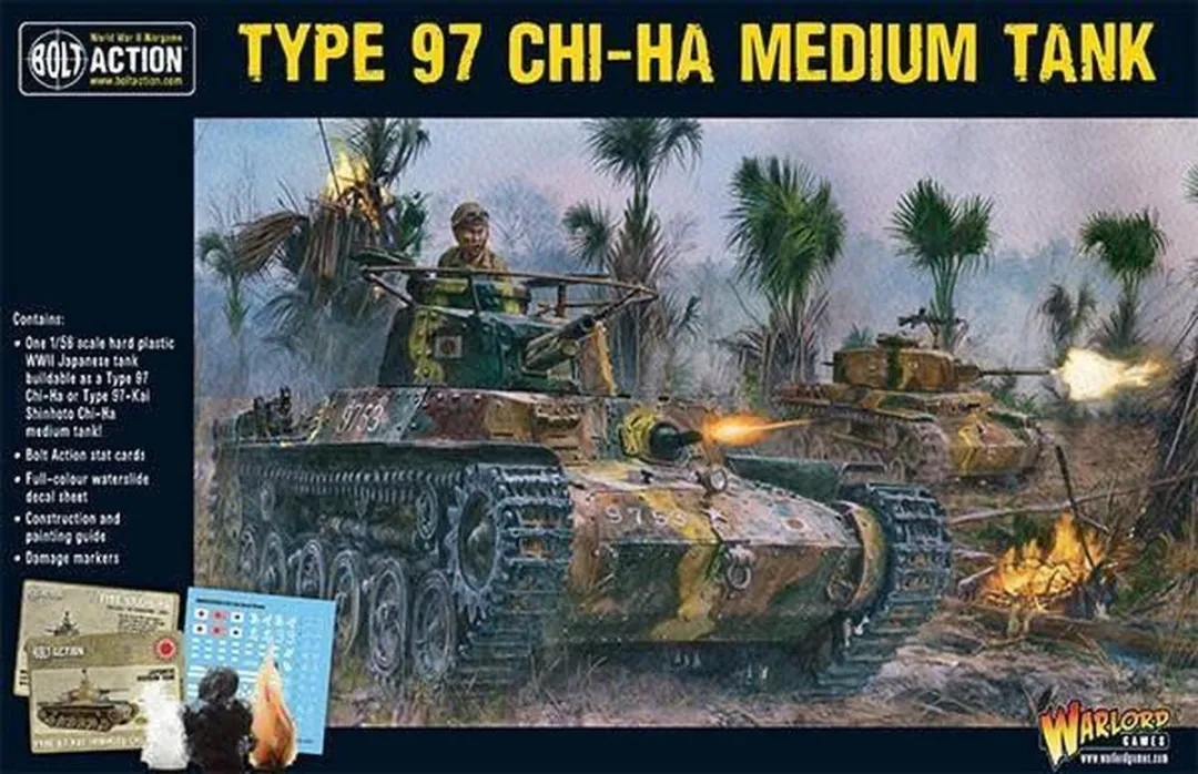 Warlord Games Bolt Action Chi-Ha Japanese Tank