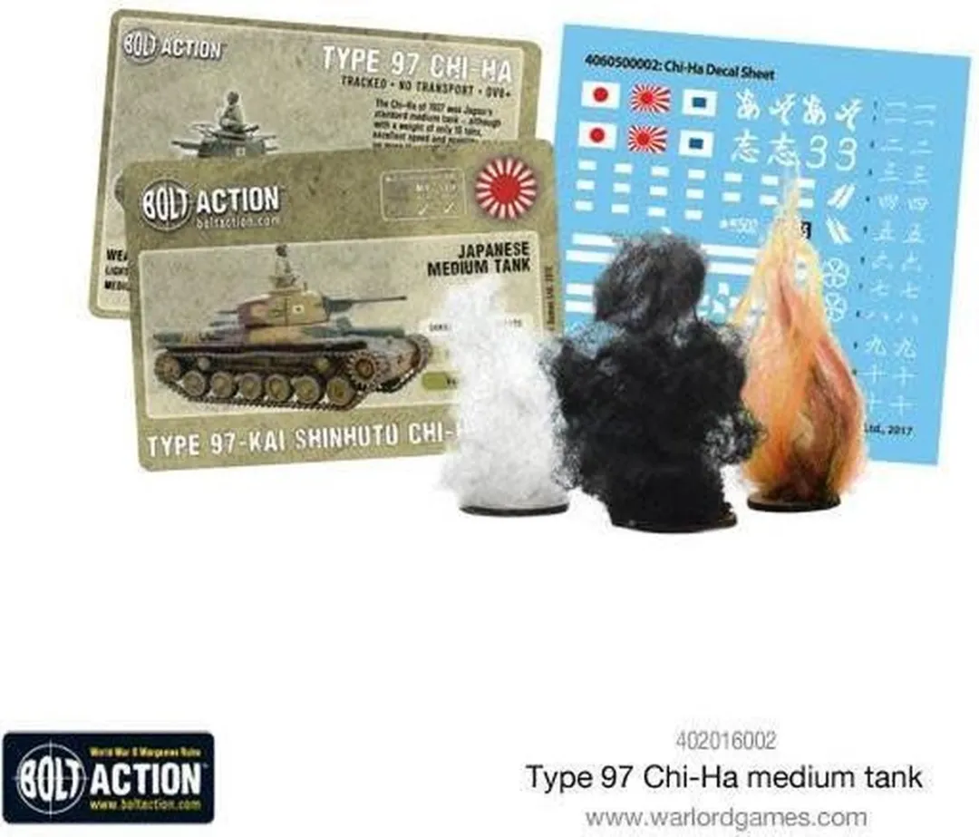 Warlord Games Bolt Action Chi-Ha Japanese Tank