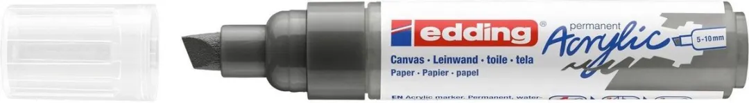 edding 5000 Acrylmarker Antraciet