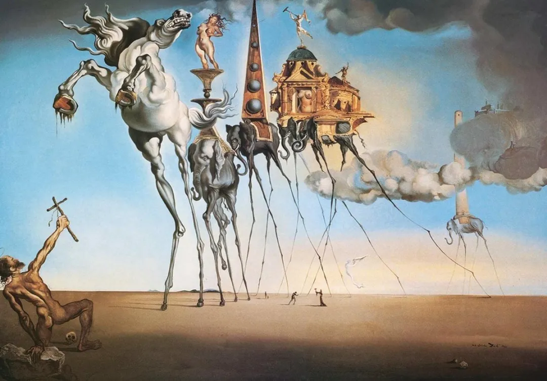 Eurographics Salvador Dali De Verleiding van de Heilige Antonius Legpuzzel 1000 Stuks