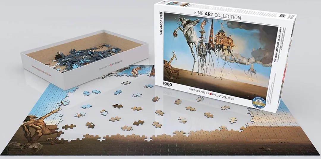 Eurographics Salvador Dali De Verleiding van de Heilige Antonius Legpuzzel 1000 Stuks