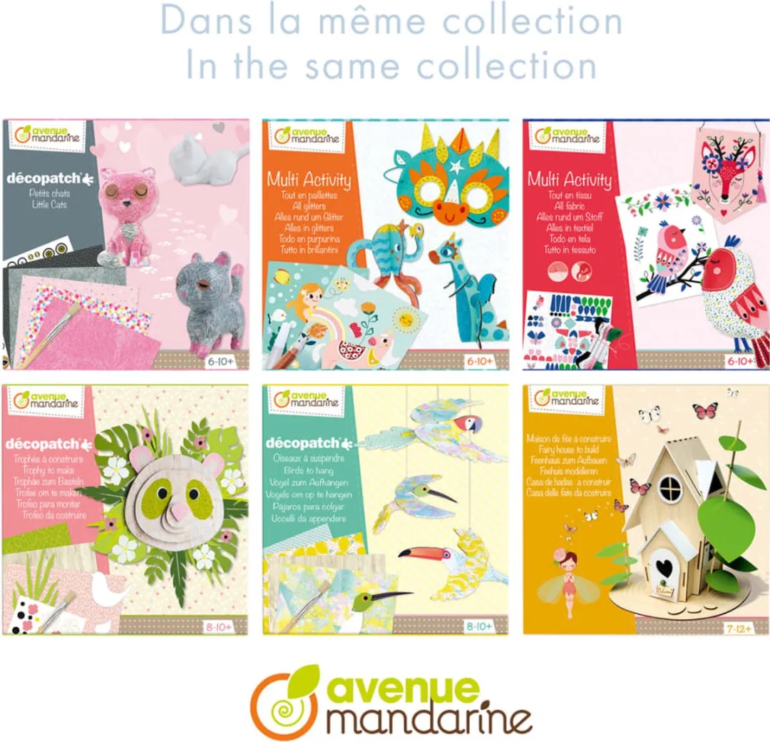 Clairefontaine KC084C Kunst- & Knutselset - Meerkleurig