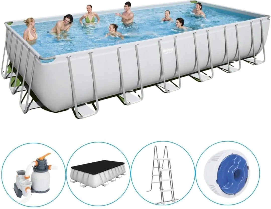 Bestway Power Steel STKY-00021249 Opzetzwembad 30.045L