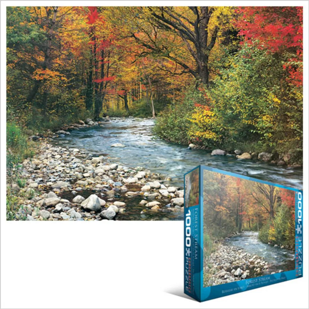 Eurographics Bosbeek Legpuzzel 1000 Stuks - eu6000-2132 - Meerkleurig