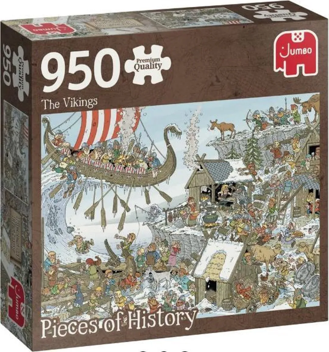 Jumbo Premium Collection Puzzel De Vikingen 950 Stuks