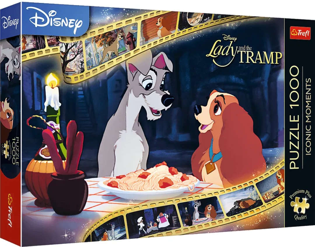 Trefl Disney Lady and the Tramp Legpuzzel 1000 Stuks