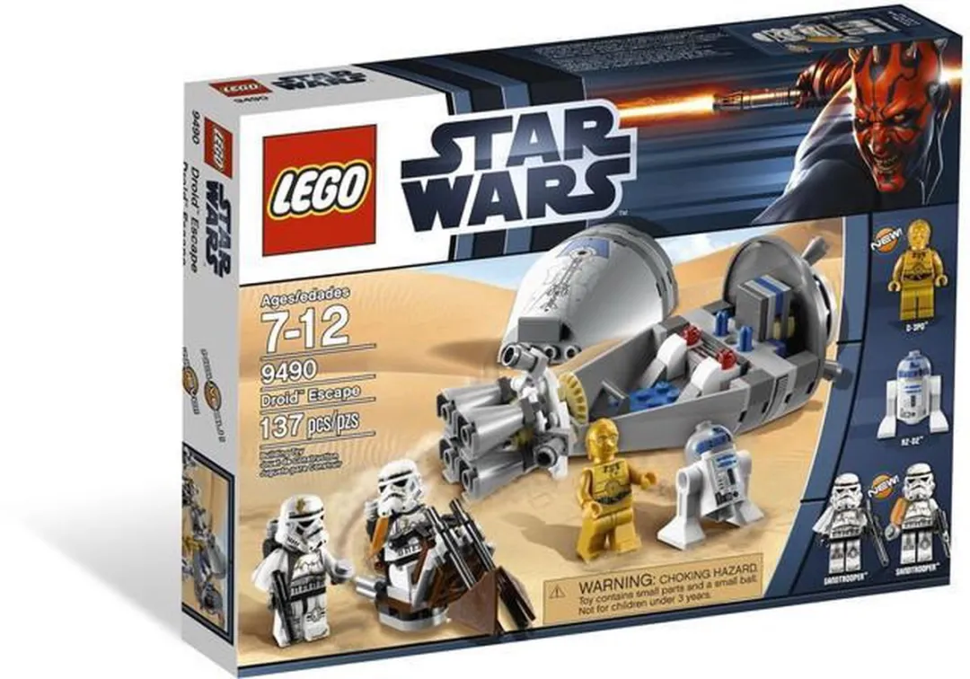 LEGO Star Wars Droid Escape 9490 - 137 Stukken